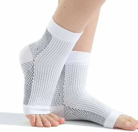 Ortho Neuro Compression Socks Foot Pain & Swelling Relief Outdoor Sport Ankle Plantar Arch Buy 1 Get 1 Free Pack Of 2 Pair